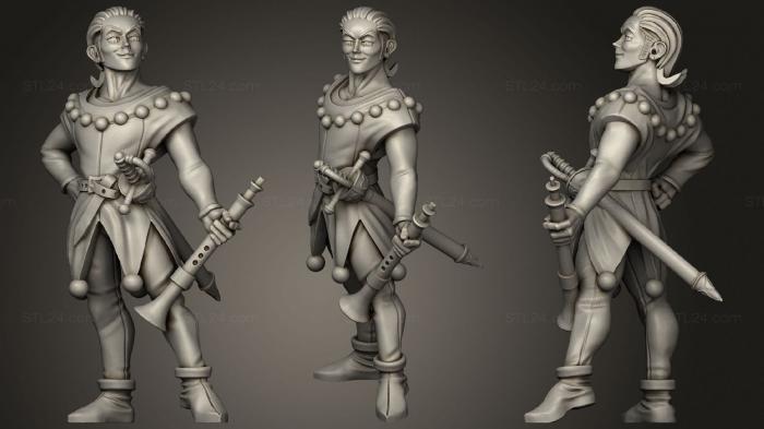 Military figurines (Isidor, STKW_1256) 3D models for cnc